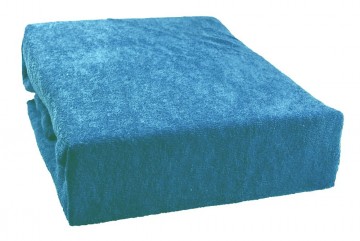 Cearșaf plușat 140x220 cm - albastru Cearșaf plușat 140x220 cm - albastru