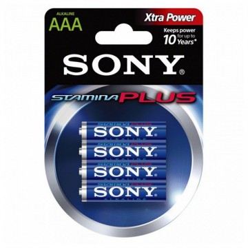 Sony AM4L-B4D, 1,5 V - 4x AAA baterie alcalină Sony AM4L-B4D, 1,5 V - 4x AAA baterie alcalină