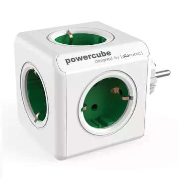 Distribuitor Powercube - 100-250 V - 13-16 A - verde - Allocacoc