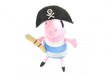 George Pig (fratele purcelușei Pepa) - din pluș 25 cm George Pig (fratele purcelușei Pepa) - din pluș 25 cm