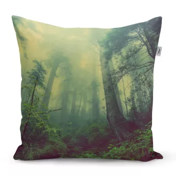 Perna cu imprimeu - Pădurea întunecată - 50 x 50 cm - Sablio